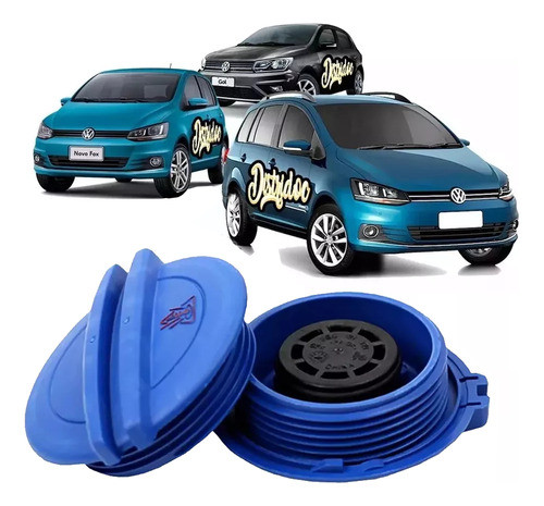 Tapa Deposito Bidon Agua Vw Fox Suran Voyage Gol Vento 0