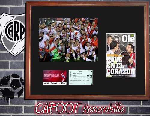River Campeon Copa Libertadores 2015 Foto Entrada Enmarcado 1