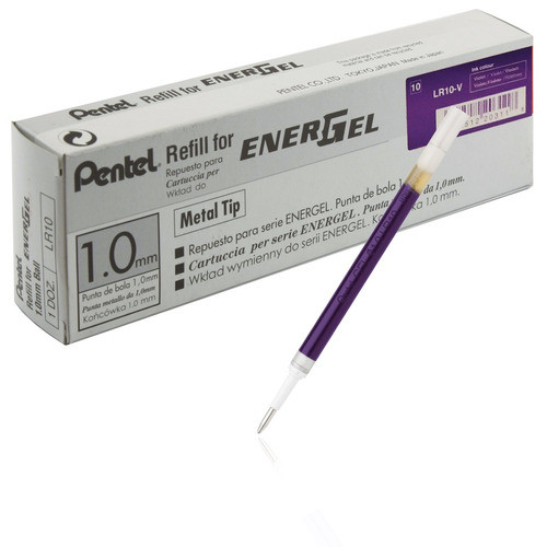 Recarga Tinta Pentel Grueso Violeta (lr10-v-12) [12un.] 0