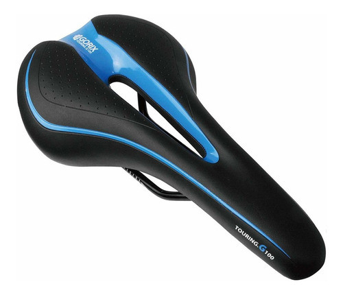 Asiento Bicicleta Gorix Confortable Cushion Con Rail M -379z 0