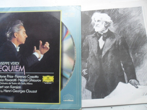 Verdi Requiem Opera Cdv Cd Video No Laser Disc Karajan 1