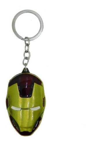 Llavero Metálico Máscara Ironman 0