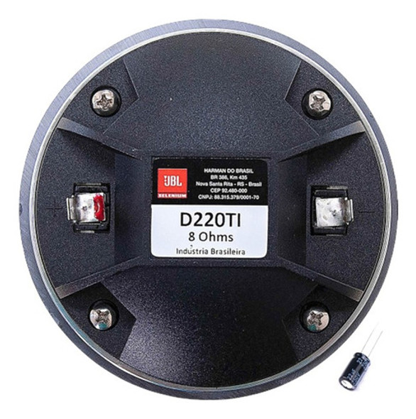 Driver Jbl D220ti 80w Rms 109 Db Original Diafragma Titânio 0