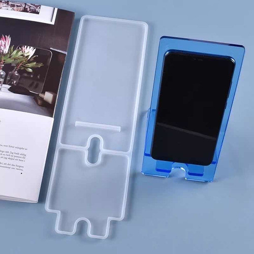 Molde Porta Apoya Celular Hacer En Resina Epoxi Poliester 1