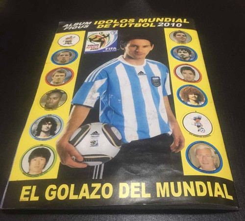 Álbum Figuritas Ídolos Mundial 2010 Completo - Excelente !!! 0