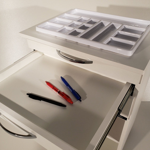 Armário Auxiliar Odontológico Com 2 Nichos E 2 Gavetas 1