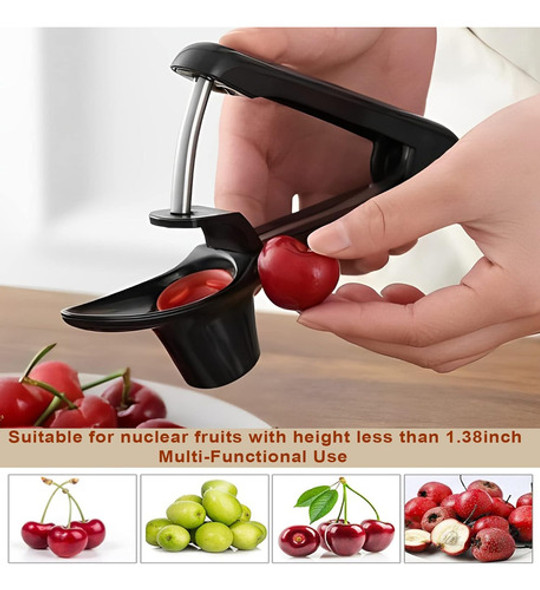 Herramienta De Acero Inoxidable Para Pelar Cerezas Y Olivas 1