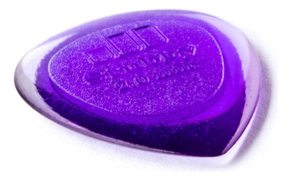 Palheta Dunlop Stubby Jazz 2,00mm Roxo 3 Unidades 1