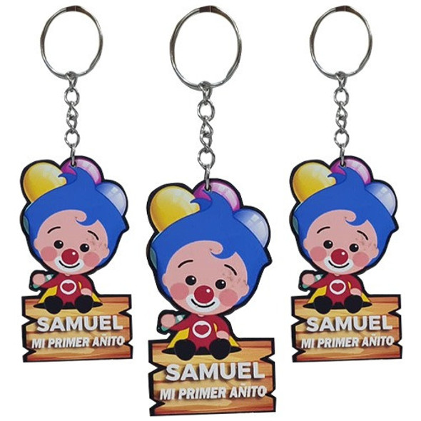 Llaveros X20 + Po. Llavero + Central 25cm Payaso Plim Plim 0