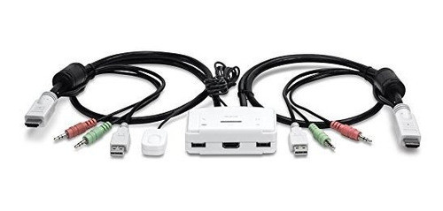 Trendnet 2port Hdmi Kvm Switch Control 2 Computadoras Con Un 1
