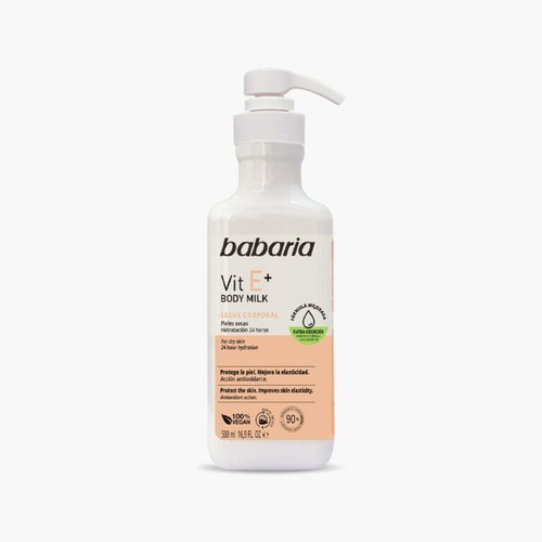Leche Corporal Babaria® Vit E+ | 500ml 0