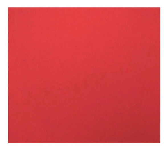 Placa Cartolina Folha De Eva Vermelho 48x40x1,5mm C/10 Unid. 0