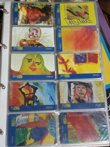 Cartões Telefonicos Série Osmar Santos Tir. 5 Mil. 4 Cts 0
