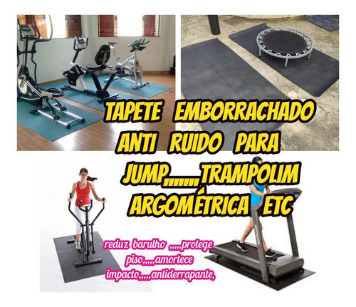 Tapete Anti Ruido Para  Apartamento Tamanho 2.00x1.00mts 1