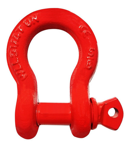 Grillete Corazon Wll 3 1/4 3,25 Toneladas 4x4 Eslinga Rojo 0