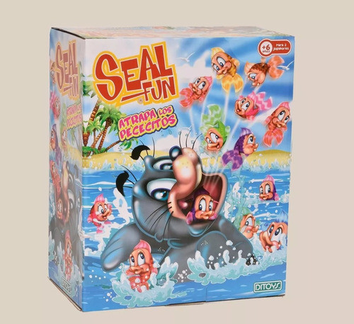 Juego Seal Fun Atrapa Los Pececitos. Excelente Estado 1