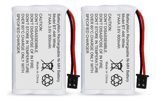 Bt-446 Ni-mh Batera Recargable Para Uniden Bt446 Bt-1005 Tru 0