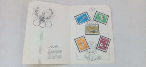 Estampillas Argentina Juegos Panamericanos Chicago 1959 1