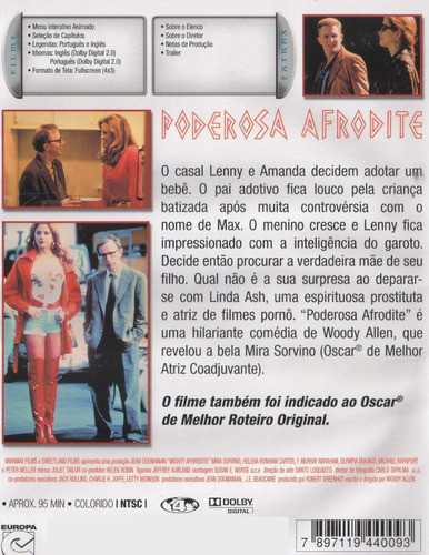 Dvd Poderosa Afrodite - Mira Sorvina 1