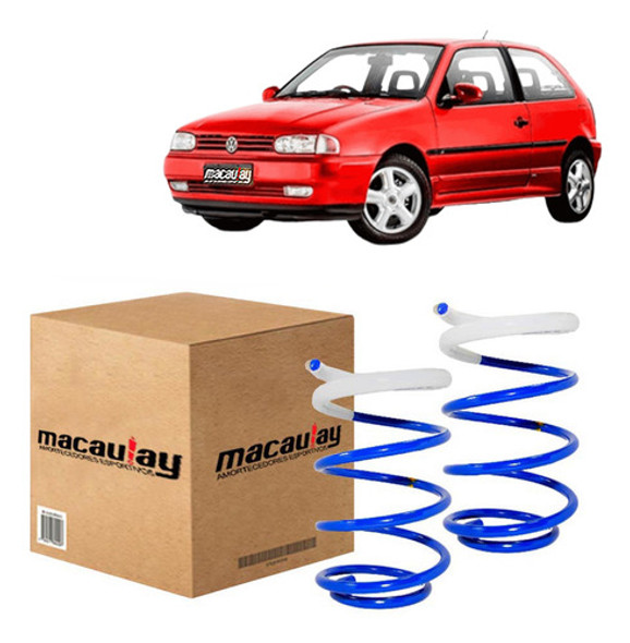 Par De Molas Esportivas Dianteiras Vw Gol G2 Ate G4 0 Par De Molas Esportivas Dianteiras Vw Gol G2 Ate G4 0