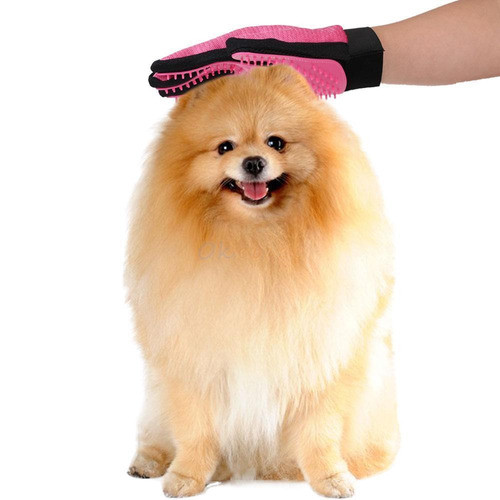 Preparación Deshedding Guantes Suave Eficiente Perro Gato El 1