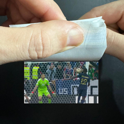 Flipbook Fisico Miniflipbook Atajada Del Dibu Vs Francia 1