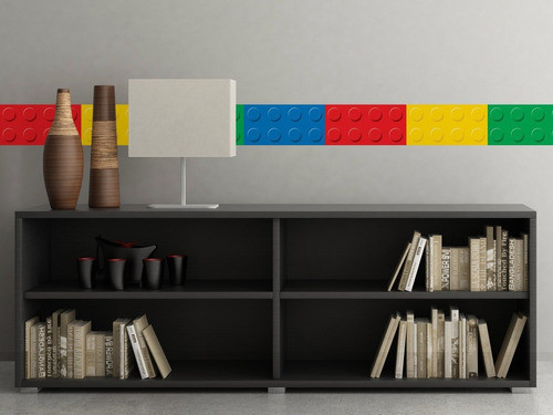 Vinilo Decorativo Pared Borde De Ladrillo Grande 0