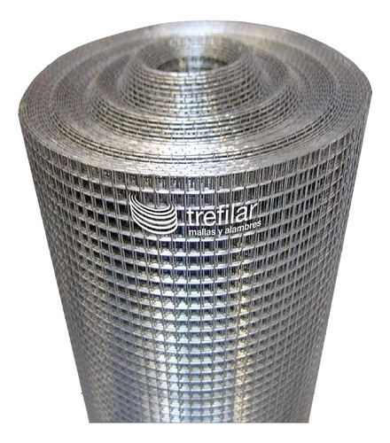 Malla Electrosoldada 50x50mm Rollo 1.00x25mts Cal 16 12 Cts 0