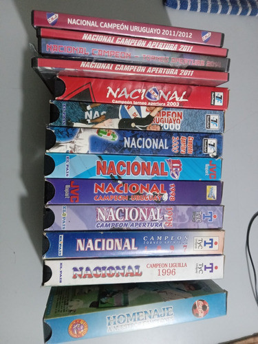 Colección Videos Vhs Nacional Campeón 0
