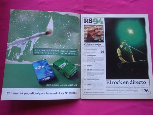 Revista Rolling Stone N° 94  Especial Cine, Piojos, Solari 1