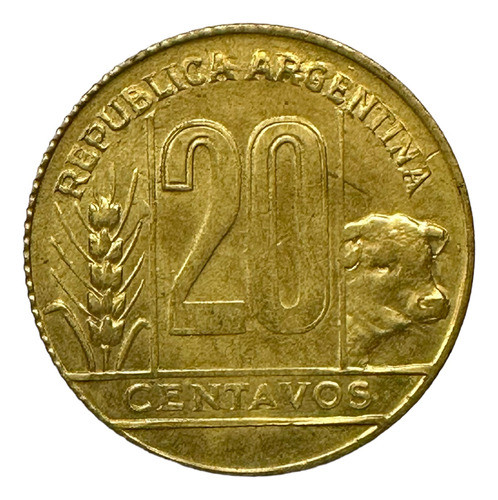 Argentina - 20 Centavos - Año 1950 - Cj #204 - Bazor 1