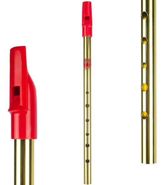 Flauta Original Generation Flageolet Re D Brass 0 Flauta Original Generation Flageolet Re D Brass 0