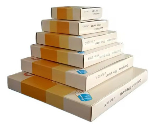 Papel De Filtro Cualtitativo 7 Cms De Diametro X 100 U. 1