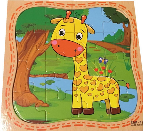 Pack De 8 Rompecabezas Madera Infantil Didáctico 16 Piezas 1