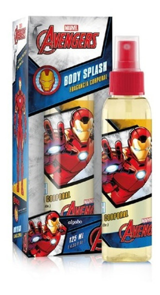 4 Perfumes Avengers Iron Man 125 Ml Body Splash ( Mayorista 0