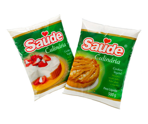Gordura Vegetal Saude Bolos Salgados Tortas 500g 1