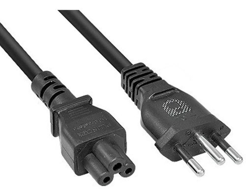 Kit 10 Cabo Força Energia Fonte Notebook Tripolar Padrão Br 0