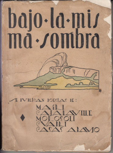 1925 Tapa Modernista Minas Morosoli Y Otros Uruguay Raro 0