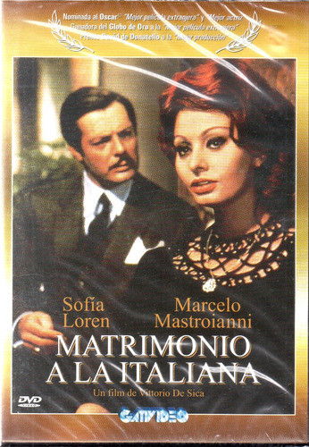 Matrimonio A La Italiana - Dvd Nuevo Orig. Cerrado - Mcbmi 0