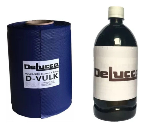 Cola Preta Litro Pneu E 2kg Rolo Vulcanite D-vulk Borracha 0