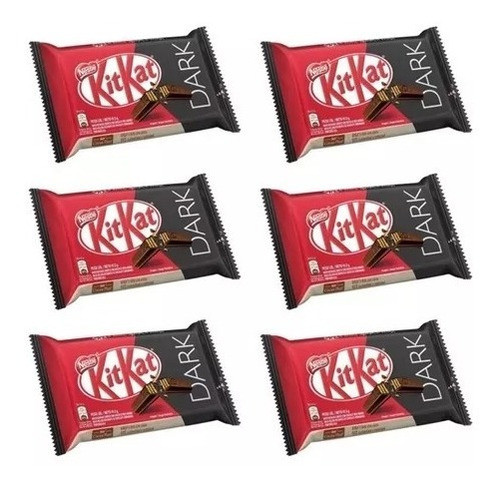 Chocolate Kit-kat Dark Kit Kat Kit C/6 Unidades 0