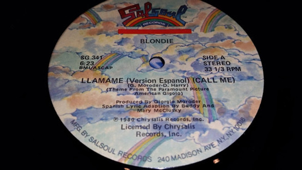Blondie Llamame (call Me) Vinilo Maxi Usa 1980 En Castellano 1