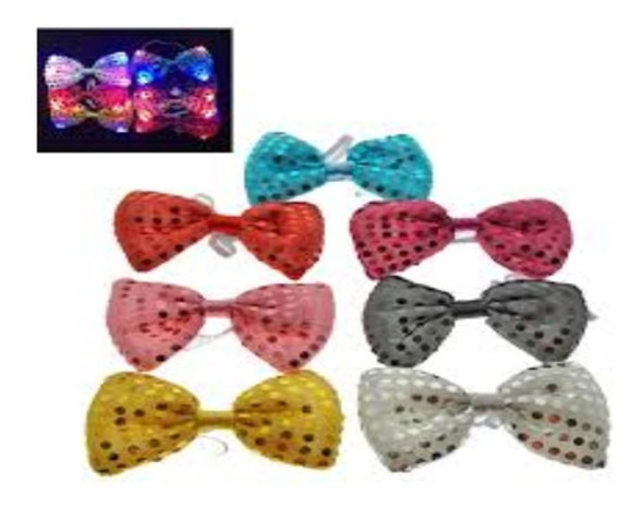Moños Luminosos Led Pack X 10 Cotillon Fiesta Combo Luminoso 1