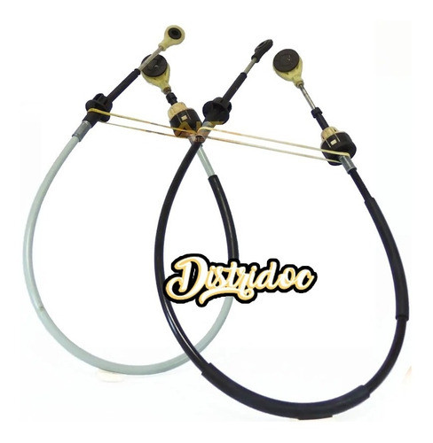 Kit X 2 Cables Selectora Cambios Fiat Strada 1.8 0