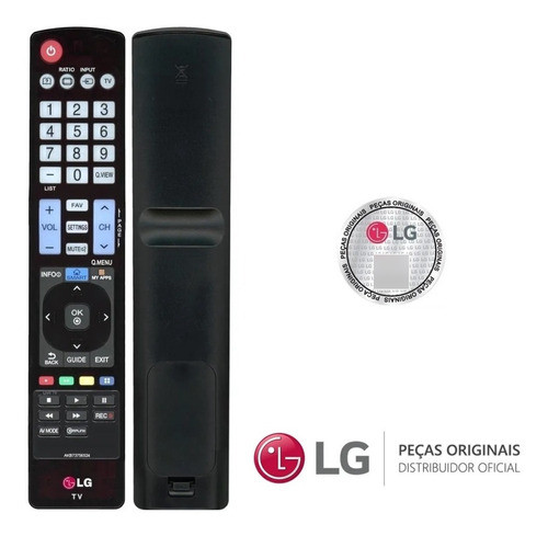 Controle Remoto LG Smart Myapps Akb73756524 Smartv Original 1