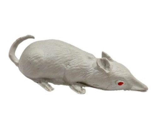 Rato Emborrachado Branco  Decoração Festa Halloween 0