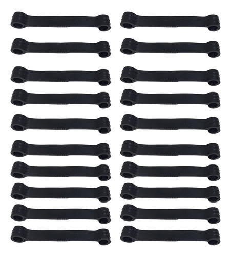 Kit 20 Pçs Tirante 22 Preto Brastemp E Consul Orig 326000047 0