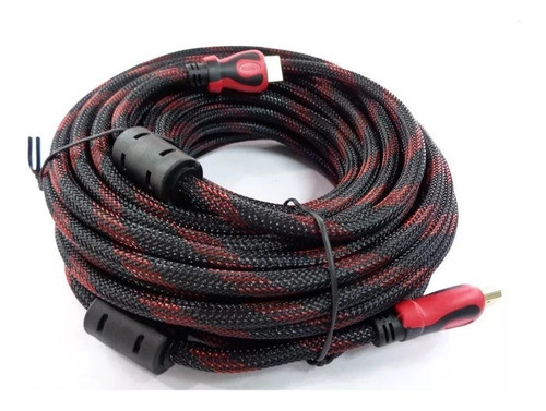 Cable Hdtv Mallado Full Hdtv 1080p De 3 Metros 0