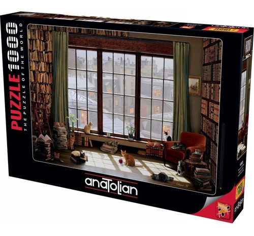 Puzzle 1000 Piezas Window Cat Anatolian 0