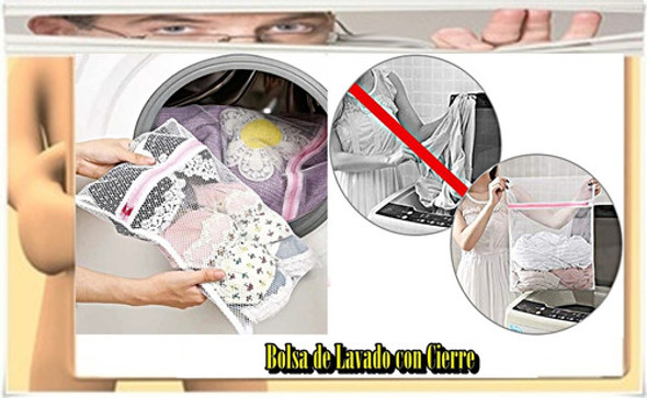 Bolsa Red P/ropa Lavarropa Valija C/cierre 40x50cm-v.urquiza 1